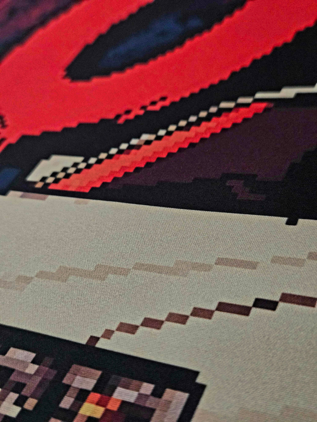 Popojijo OG Retro Pixel JDM Car Desk Mat | Racing Skyline Gaming Mouse Pad